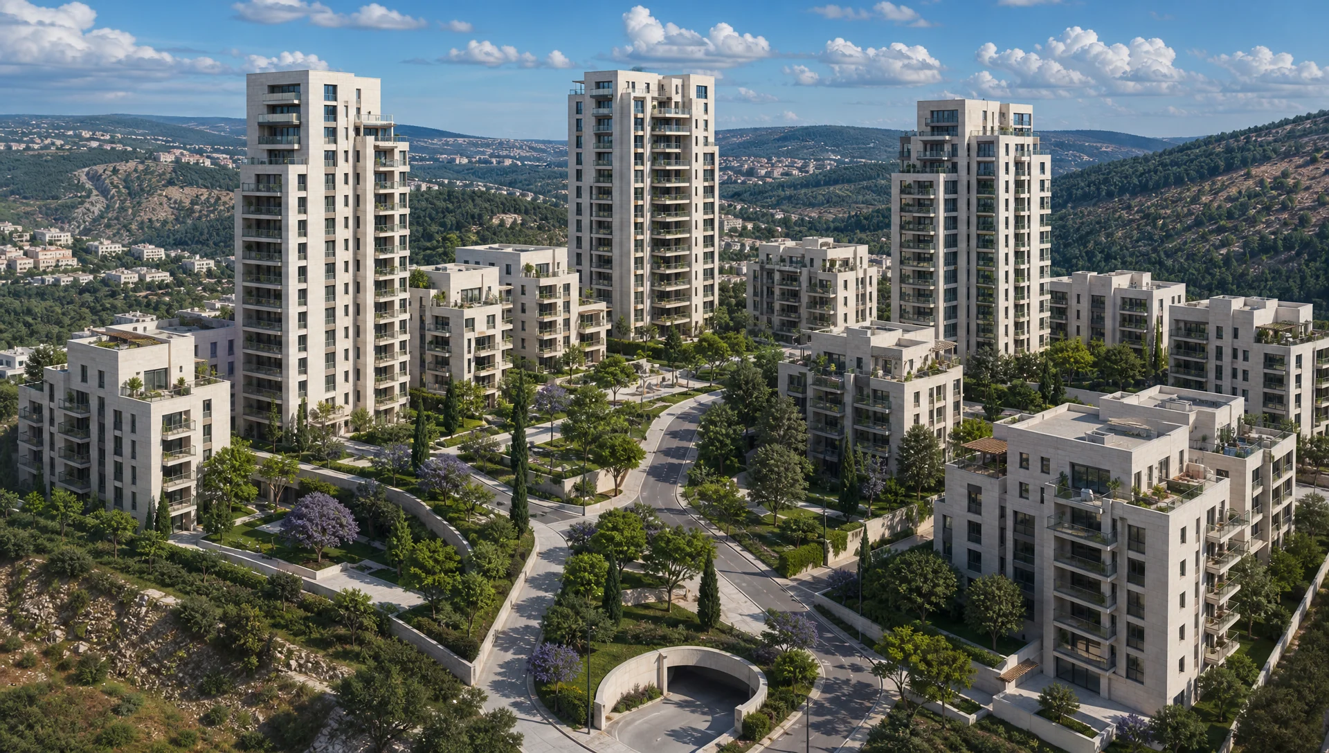 מתחם מורדות עצמון, פרויקט פינוי בינוי בליווי רד פלוס